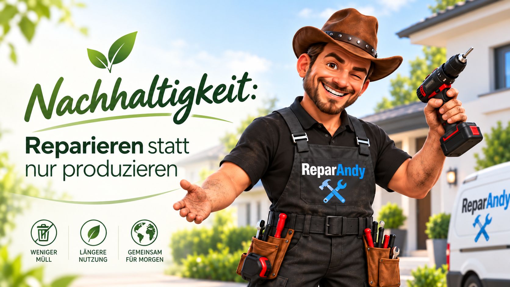 Reparieren. Montieren. Anpassen.